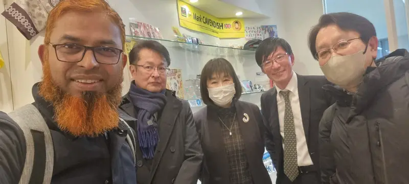Meeting partners overseas