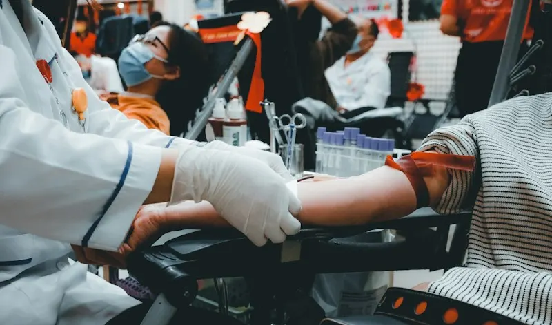 Blood donation drive